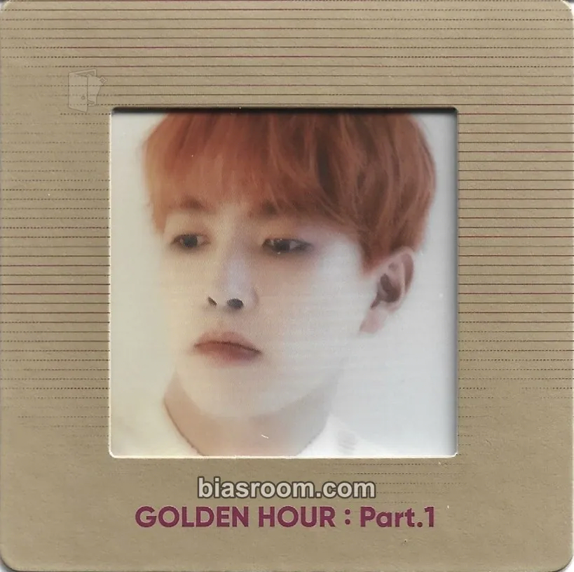Hongjoong GOLDEN HOUR : Part.1 Photocard - ATEEZ - ATEEZ K-pop photocard