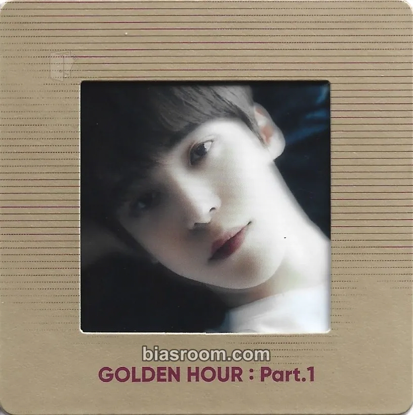 Yunho GOLDEN HOUR : Part.1 Photocard - ATEEZ - ATEEZ K-pop photocard