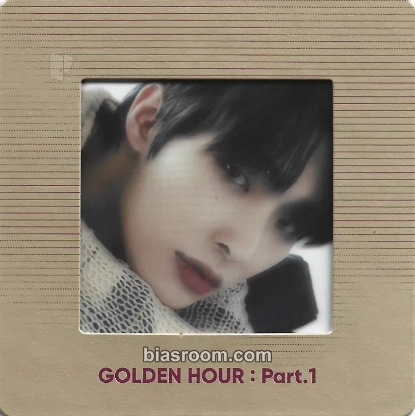 Mingi GOLDEN HOUR : Part.1 Photocard - ATEEZ - ATEEZ K-pop photocard