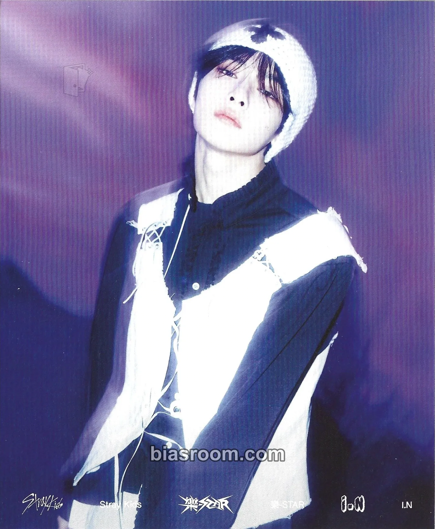 I.N Rock-Star Photocard - Stray Kids - Stray Kids K-pop photocard