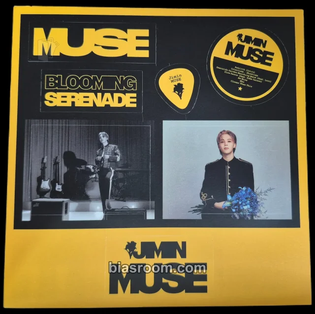 BTS - Jimin - Muse Album sticker sheet