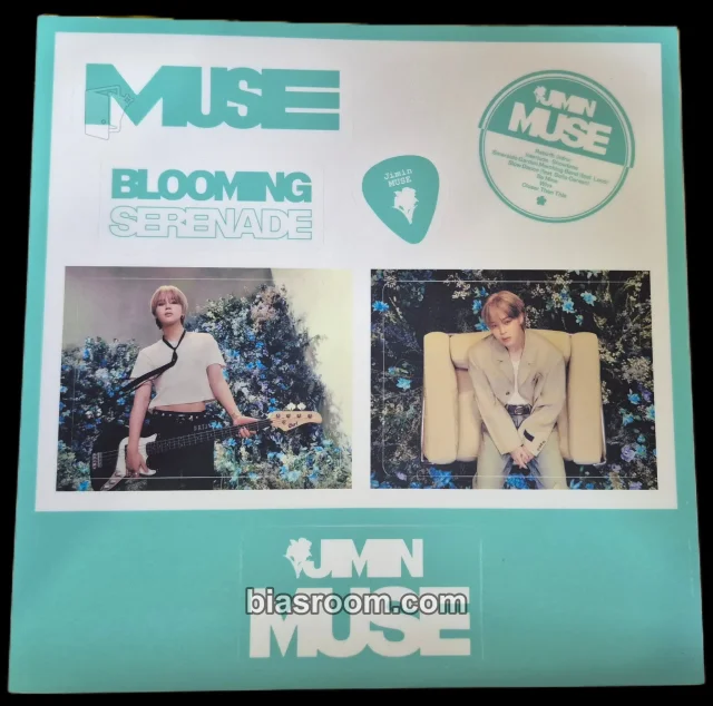 BTS - Jimin - Muse Album sticker sheet