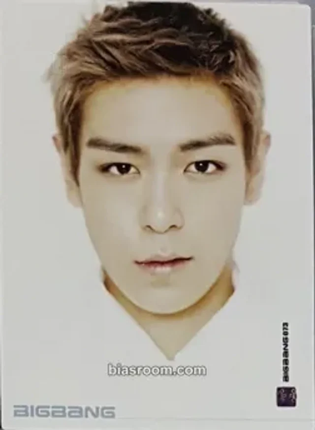 BIGBANG - T.O.P - Tonight Album collection cards