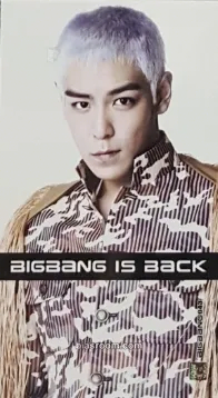 T.O.P Collection Card Photocard - BIGBANG - BIGBANG K-pop photocard
