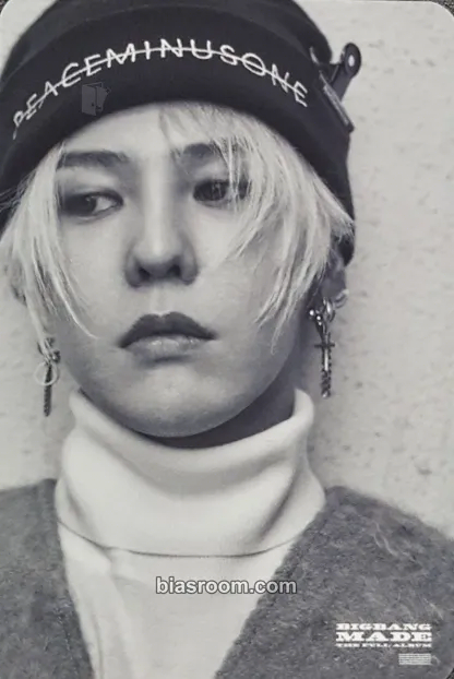G-Dragon MADE Photocard - BIGBANG - BIGBANG K-pop photocard