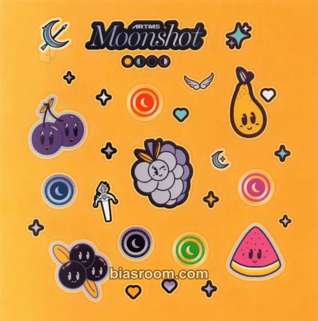 ARTMS - Moonshot Tour Event sticker sheet cafe event tour merch
