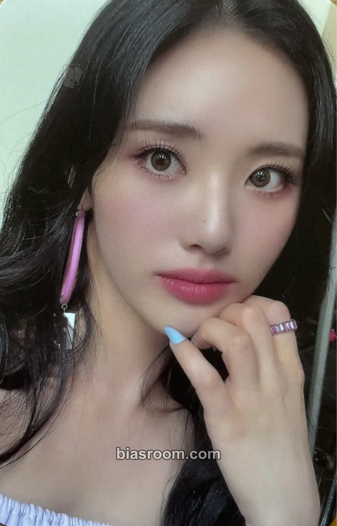 Jiwon Talk & Talk Photocard - fromis_9 - fromis_9 K-pop photocard