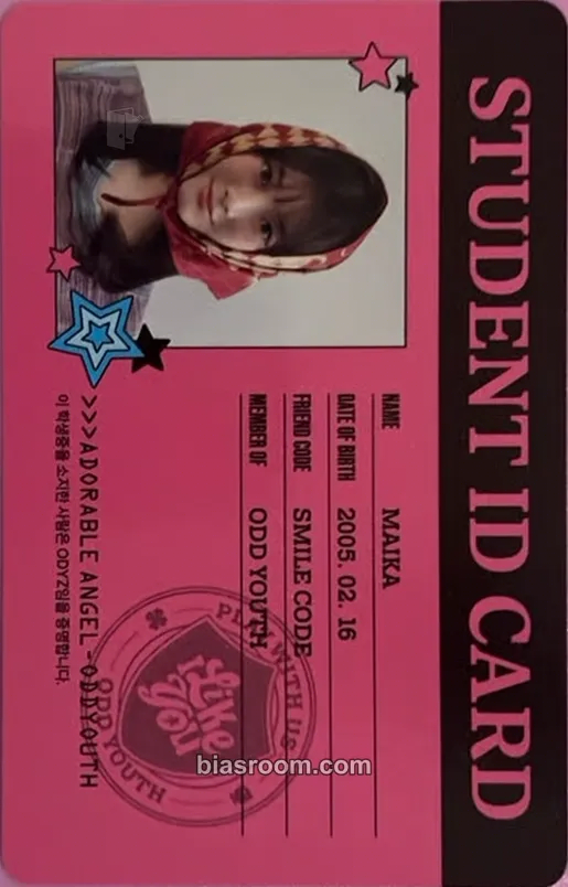 Maika I Like You Photocard - ODD YOUTH - ODD YOUTH K-pop photocard