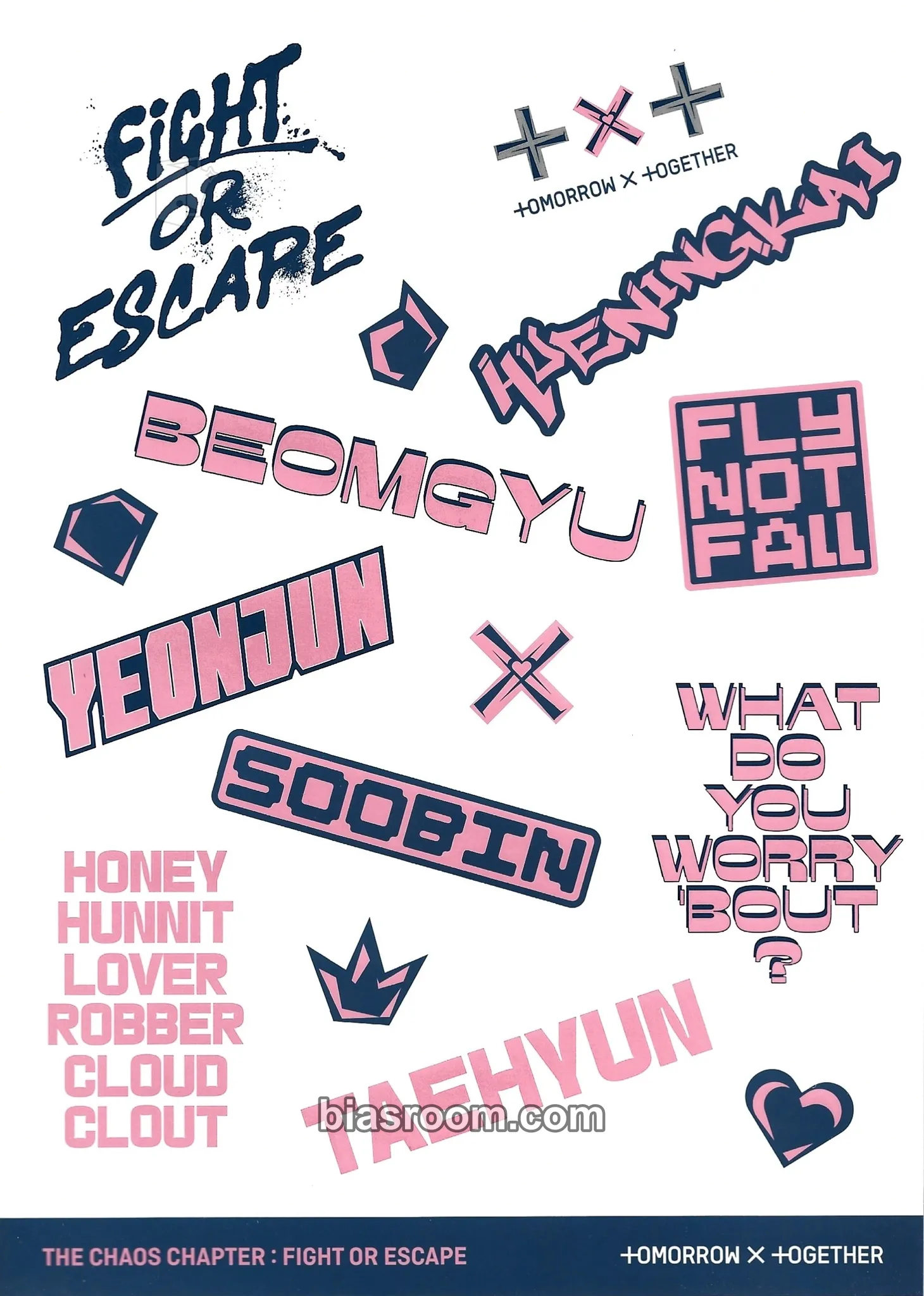 The Chaos Chapter: Fight or Escape Photocard - TOMORROW X TOGETHER - TOMORROW X TOGETHER K-pop photocard