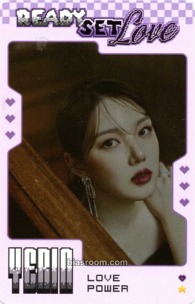 Yerin Ready, Set, LOVE Photocard - Yerin K-pop photocard