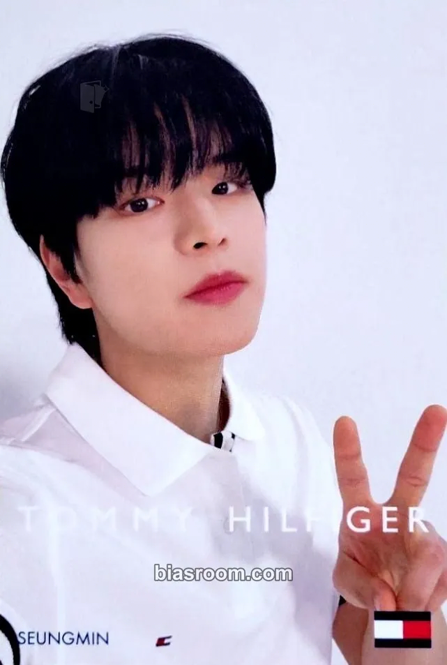 Seungmin Tommy Hilfiger x Stray Kids Photocard - Stray Kids - Stray Kids K-pop photocard