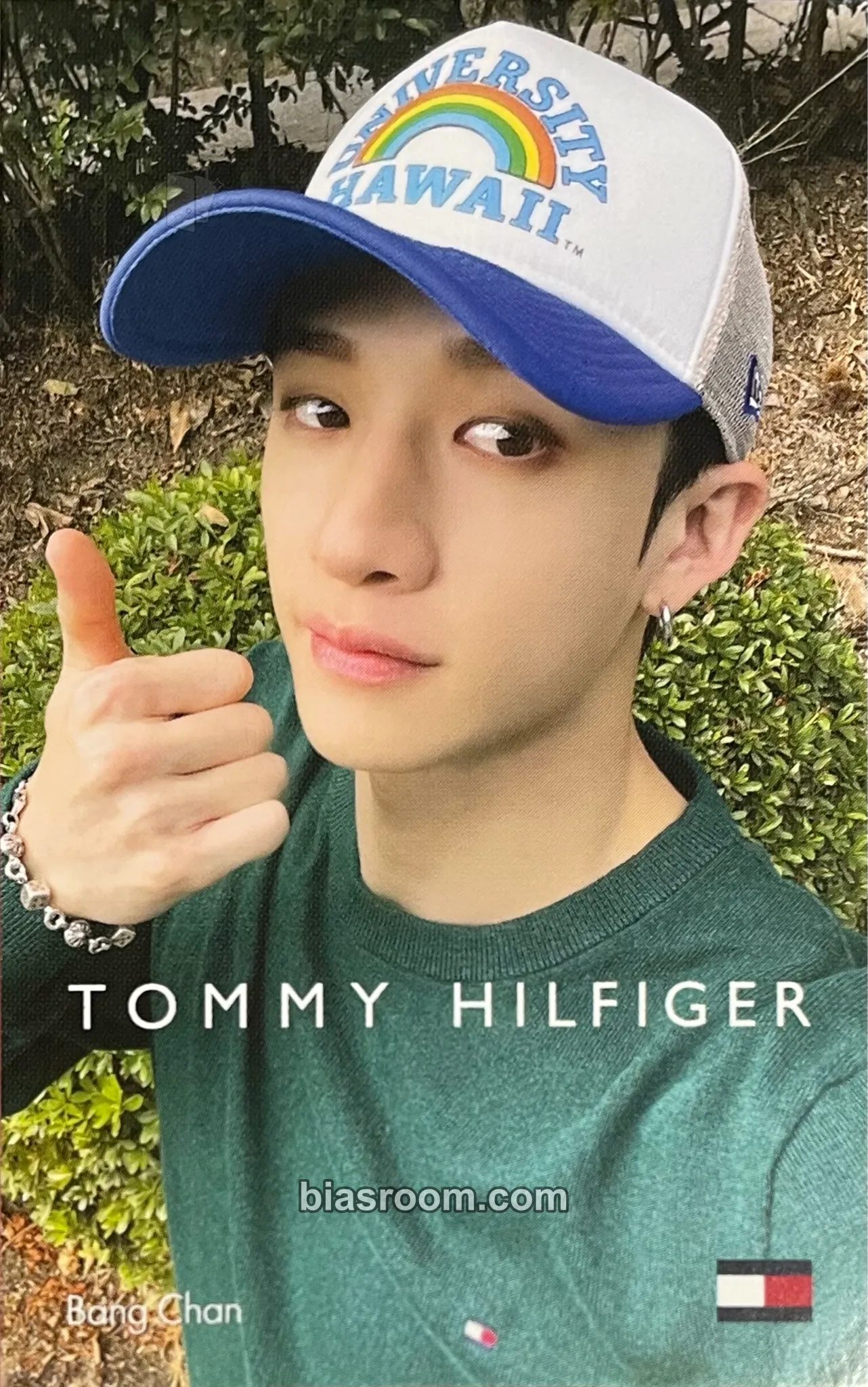 Bang Chan Tommy Hilfiger x Stray Kids Photocard - Stray Kids - Stray Kids K-pop photocard