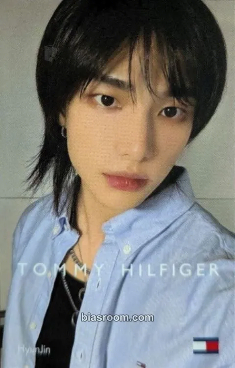Hyunjin Tommy Hilfiger x Stray Kids Photocard - Stray Kids - Stray Kids K-pop photocard