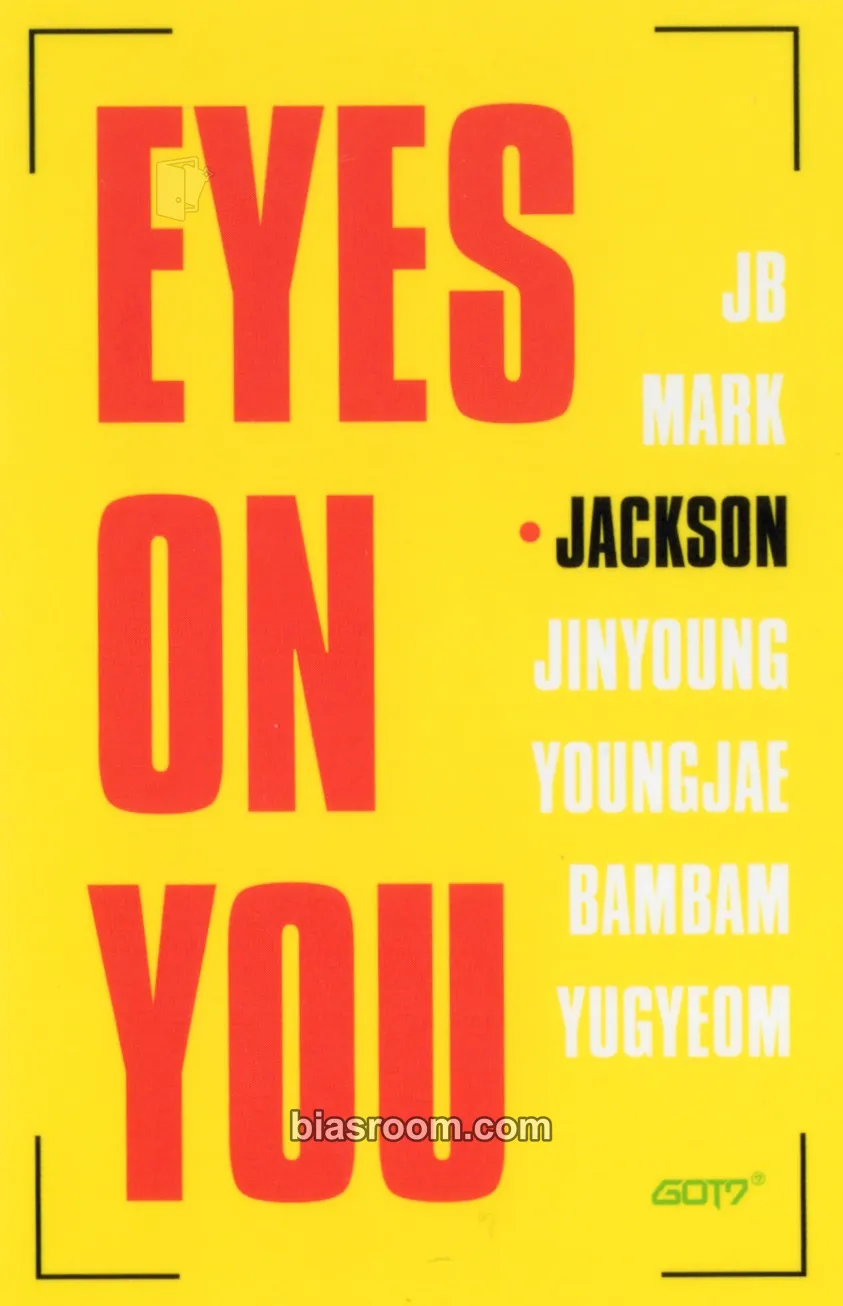 Jackson Eyes On You Photocard - GOT7 | Bias Room