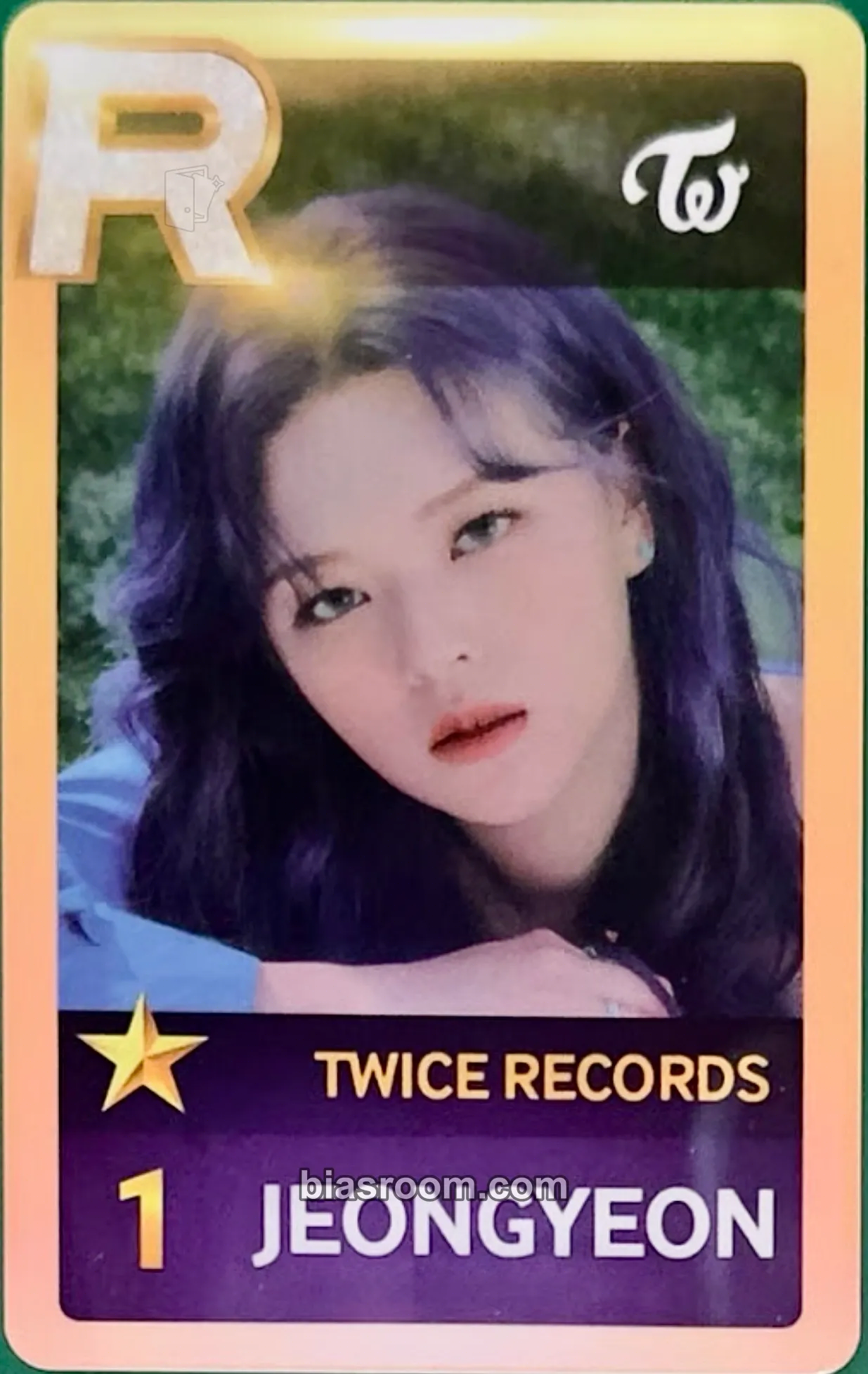 Jeongyeon TWICE x SuperStar JYPNATION Photocard - TWICE - TWICE K-pop photocard