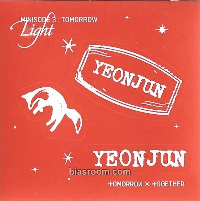 Yeonjun Minisode 3: Tomorrow Photocard - TOMORROW X TOGETHER - TOMORROW X TOGETHER K-pop photocard