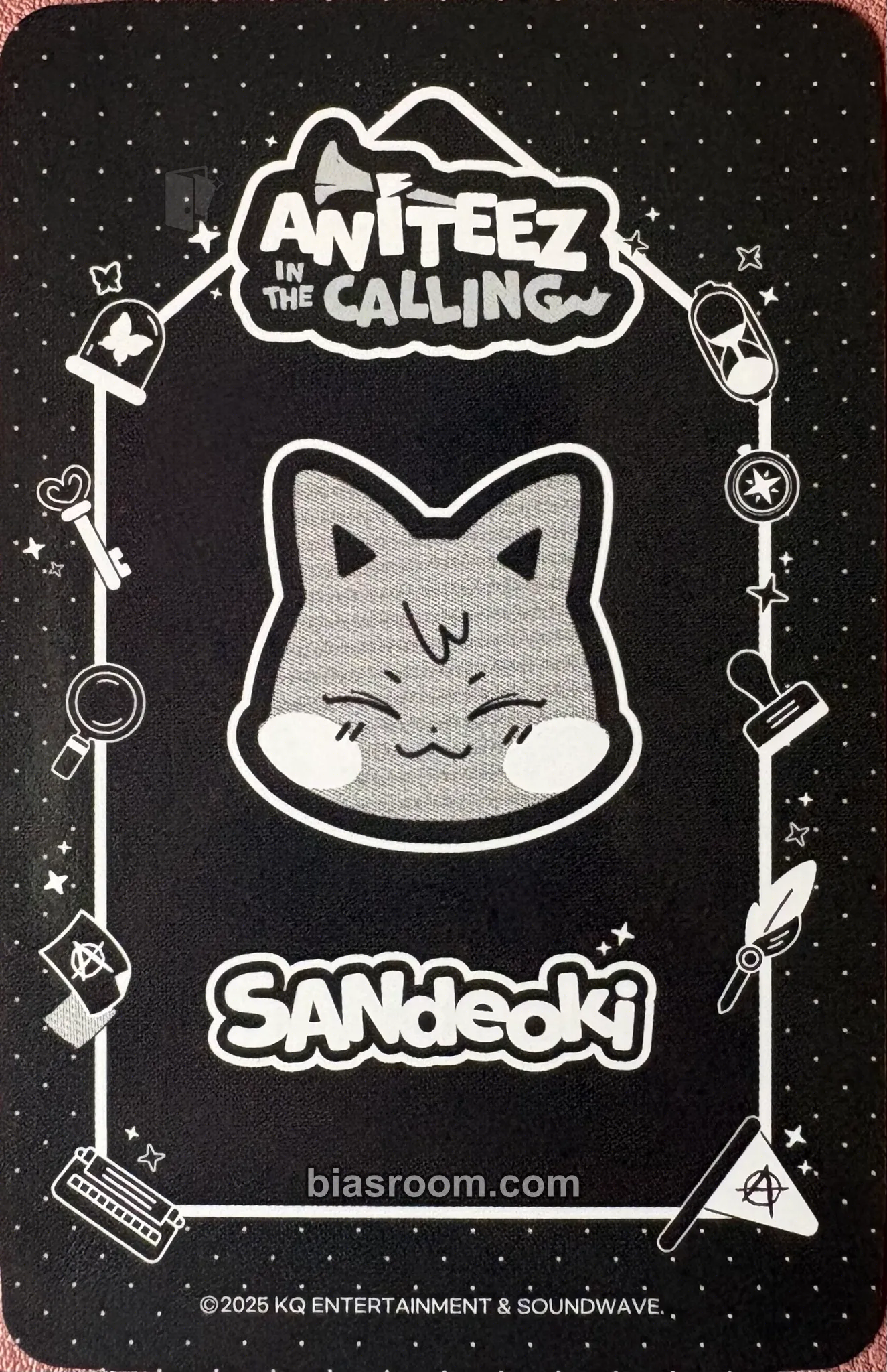 ATEEZ サン 猫耳 トレカ San ANITEEZ IN THE CALLING Photocard - ATEEZ | Bias Room