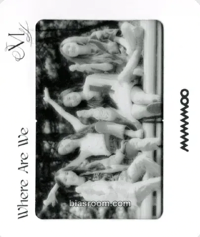 WAW Photocard - MAMAMOO - MAMAMOO K-pop photocard