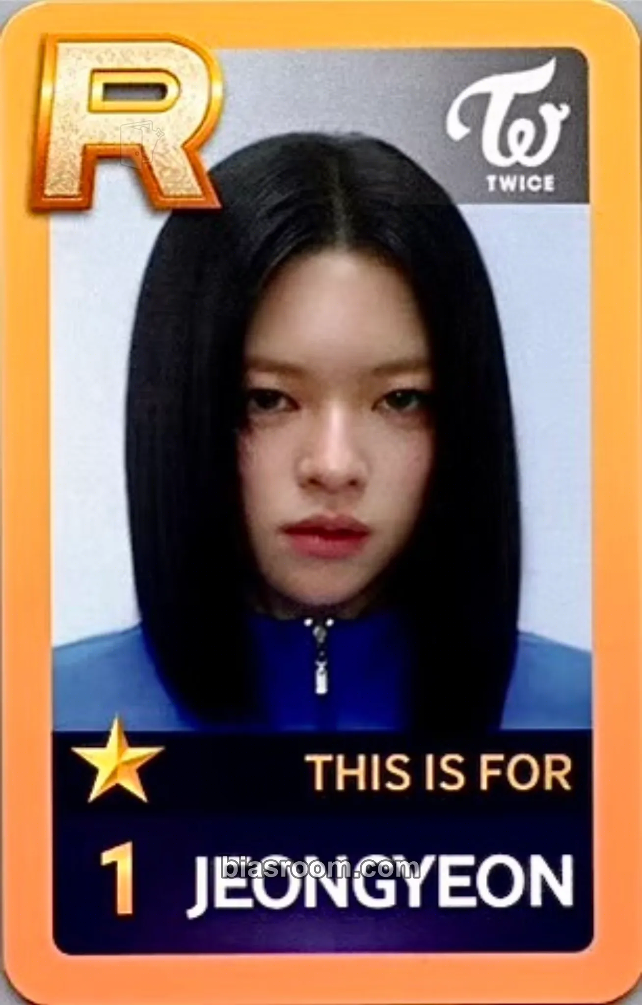 Jeongyeon TWICE x SuperStar JYPNATION Photocard - TWICE - TWICE K-pop photocard