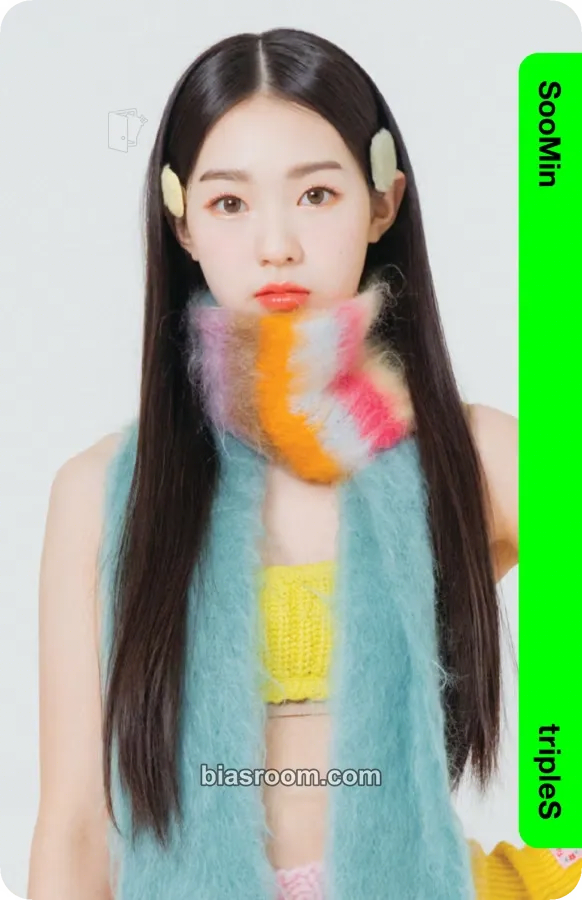 Soomin Binary01 First Class Objekts Photocard - tripleS - tripleS K-pop photocard