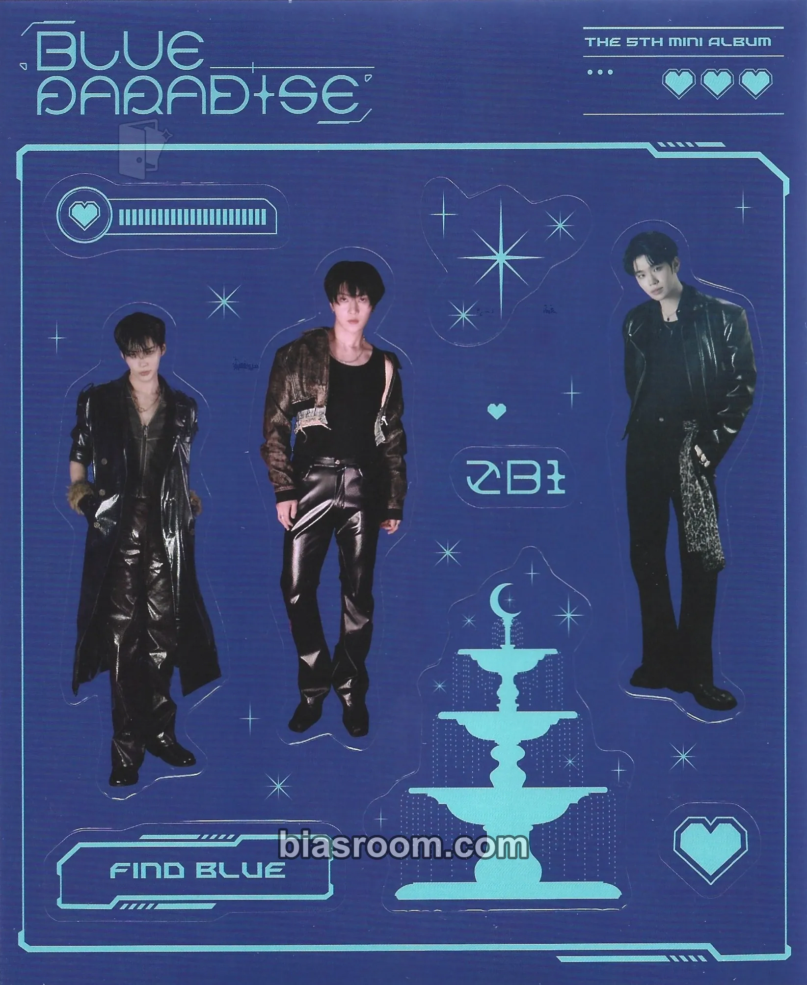 Blue Paradise Photocard - ZEROBASEONE - ZEROBASEONE K-pop photocard