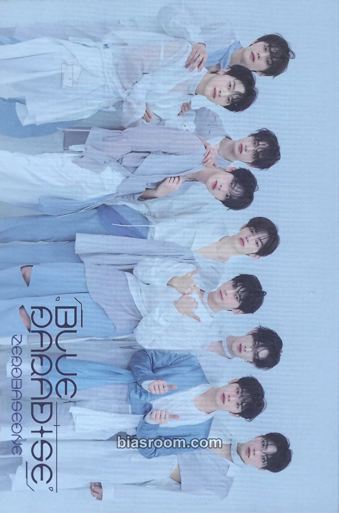 Blue Paradise Photocard - ZEROBASEONE - ZEROBASEONE K-pop photocard