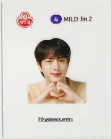 Jin Jin x Jin Ramen (OTOKI) Photocard - BTS - BTS K-pop photocard