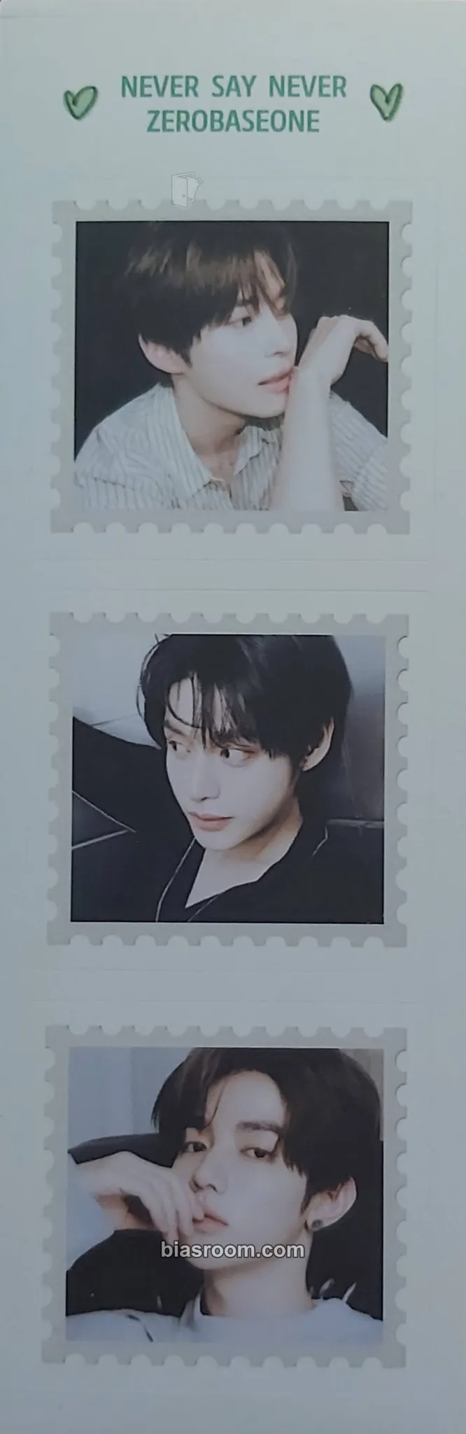 Never Say Never Photocard - ZEROBASEONE - ZEROBASEONE K-pop photocard