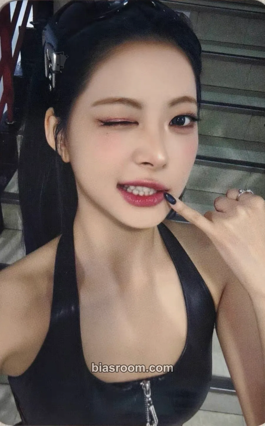 Hong Eunchae SPAGHETTI Photocard - LE SSERAFIM - LE SSERAFIM K-pop photocard