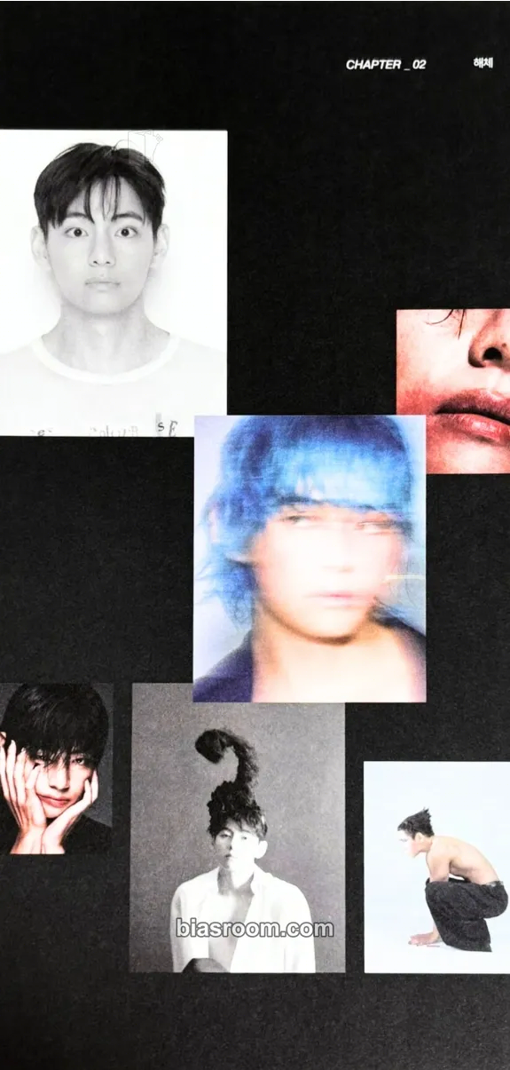 V V TYPE 非 Photobook & Poster Set Photocard - BTS - BTS K-pop photocard