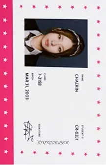 Chaerin I'M ON IT! Photocard - ICHILLIN’ - ICHILLIN’ K-pop photocard