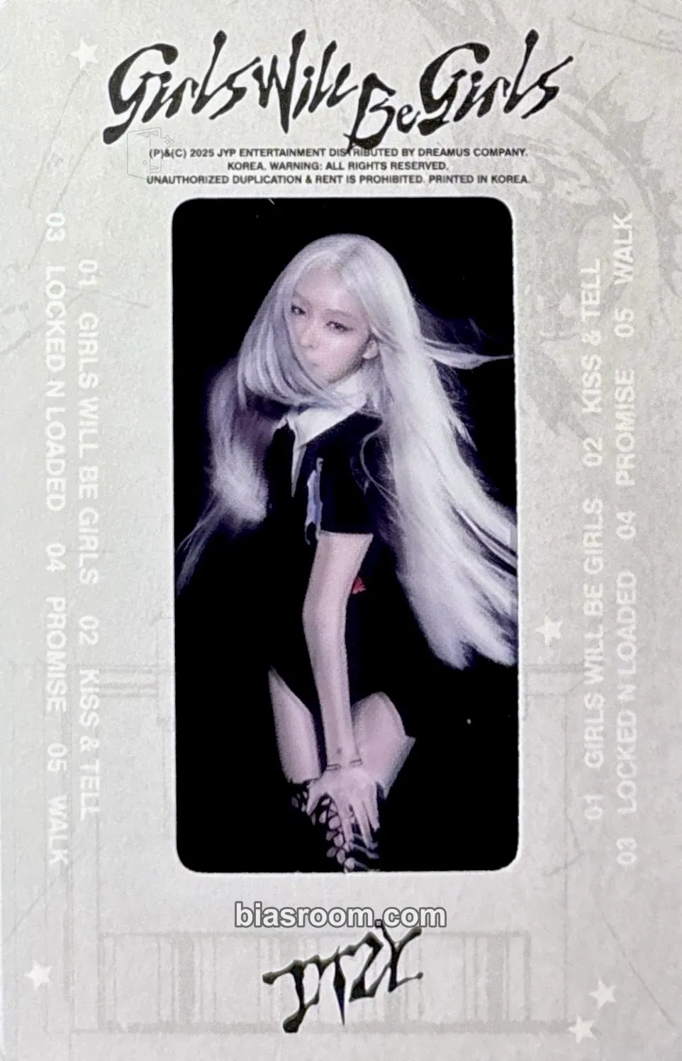 Ryujin Girls Will Be Girls Photocard - ITZY - ITZY K-pop photocard