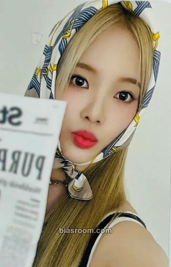 Soojin Bliss Photocard - Weeekly - Weeekly K-pop photocard