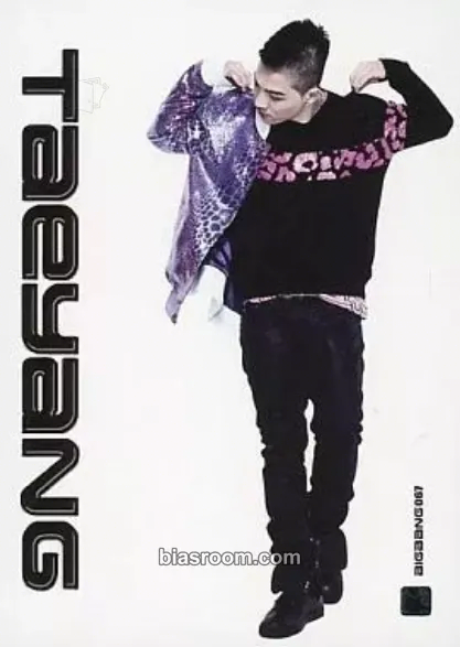 Taeyang Collection Card Photocard - BIGBANG - BIGBANG K-pop photocard
