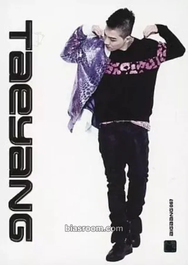 BIGBANG - Taeyang - Tonight Album star collection card merch trading card