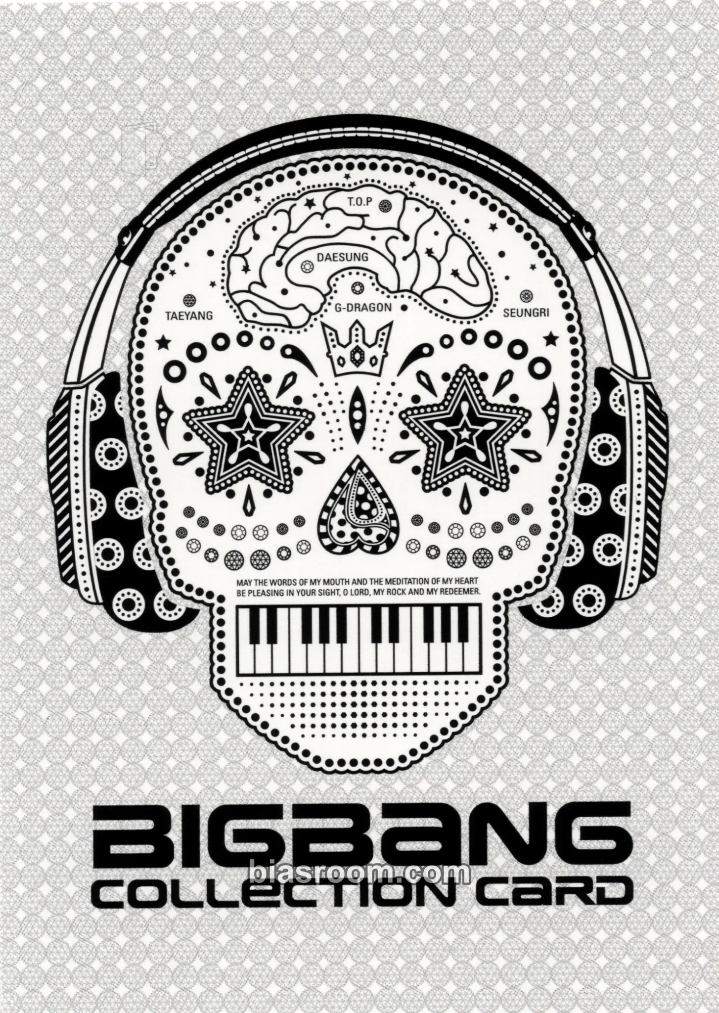T.O.P Collection Card Photocard - BIGBANG | Bias Room