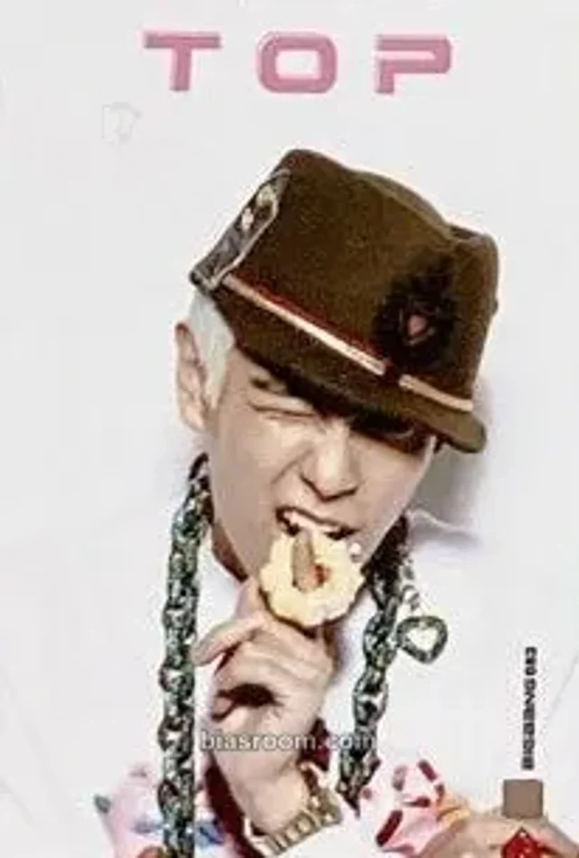 BIGBANG - T.O.P - Tonight Album star collection card merch trading card