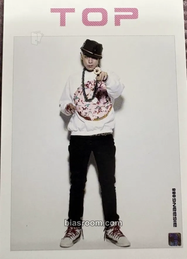 T.O.P Collection Card Photocard - BIGBANG - BIGBANG K-pop photocard