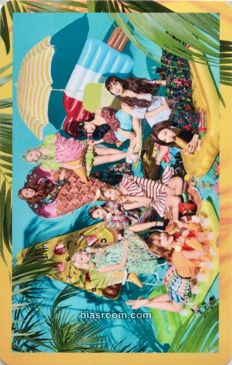 Happy Happy Photocard - TWICE - TWICE K-pop photocard