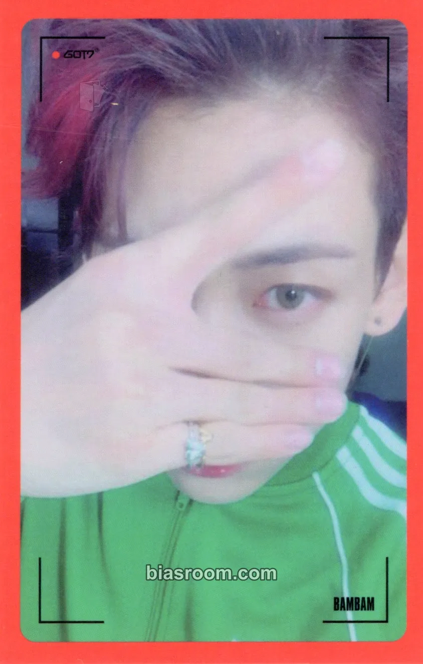 BamBam Eyes On You Photocard - GOT7 - GOT7 K-pop photocard