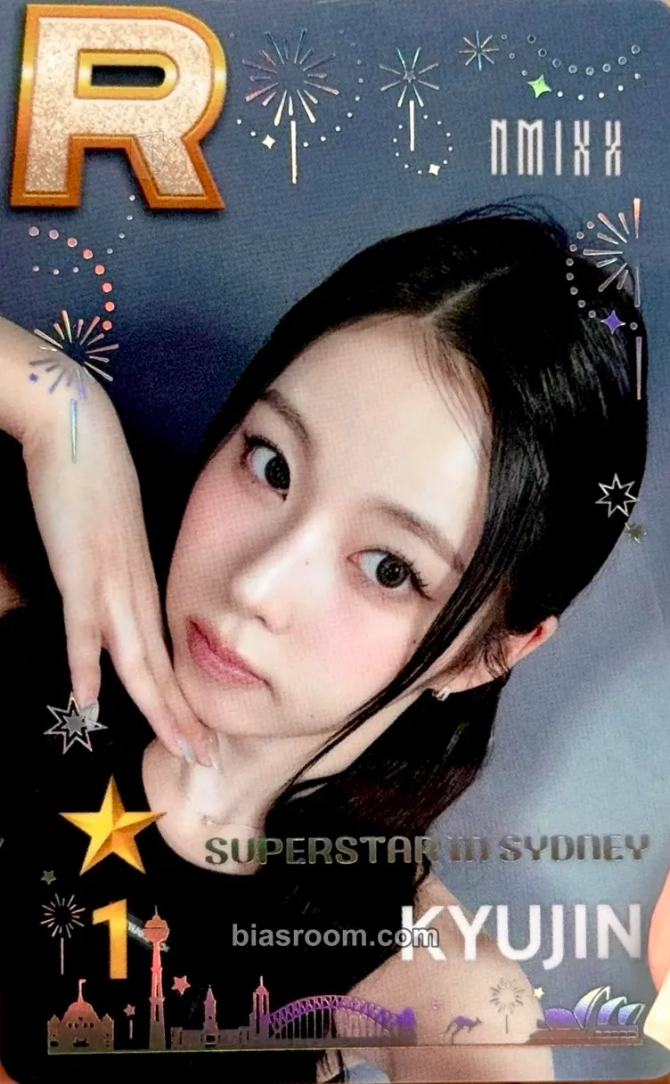 Kyujin SuperStar Events Photocard - NMIXX - NMIXX K-pop photocard