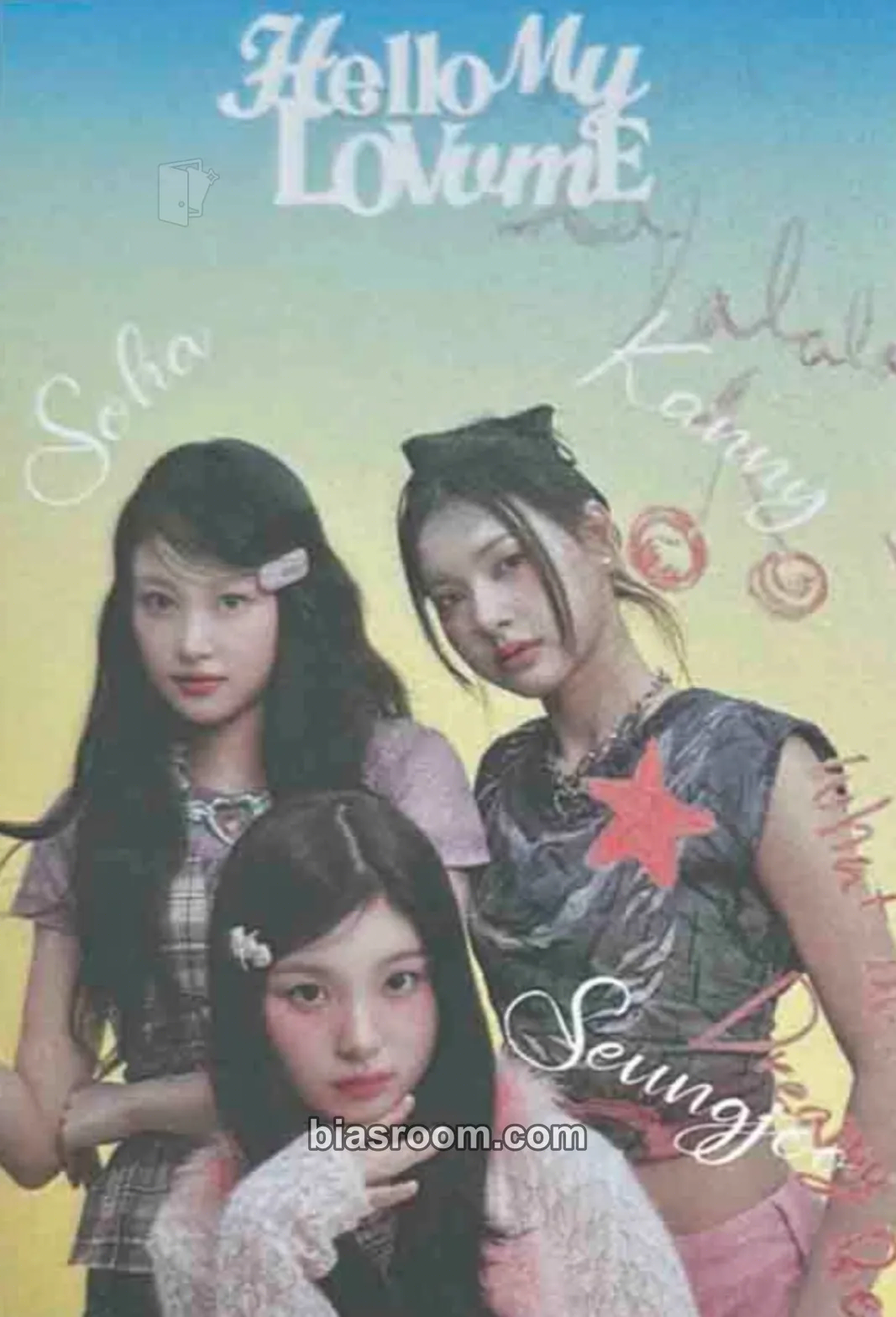 Hello My LOVvmE Photocard - SAY MY NAME - SAY MY NAME K-pop photocard