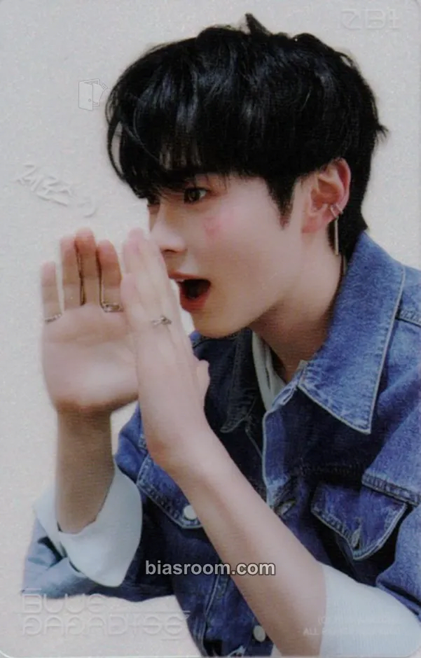 Hanbin Blue Paradise Pop-up Store Photocard - ZEROBASEONE - ZEROBASEONE K-pop photocard