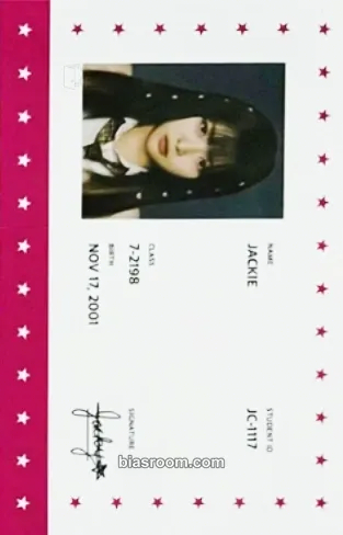 Jackie I'M ON IT! Photocard - ICHILLIN’ - ICHILLIN’ K-pop photocard
