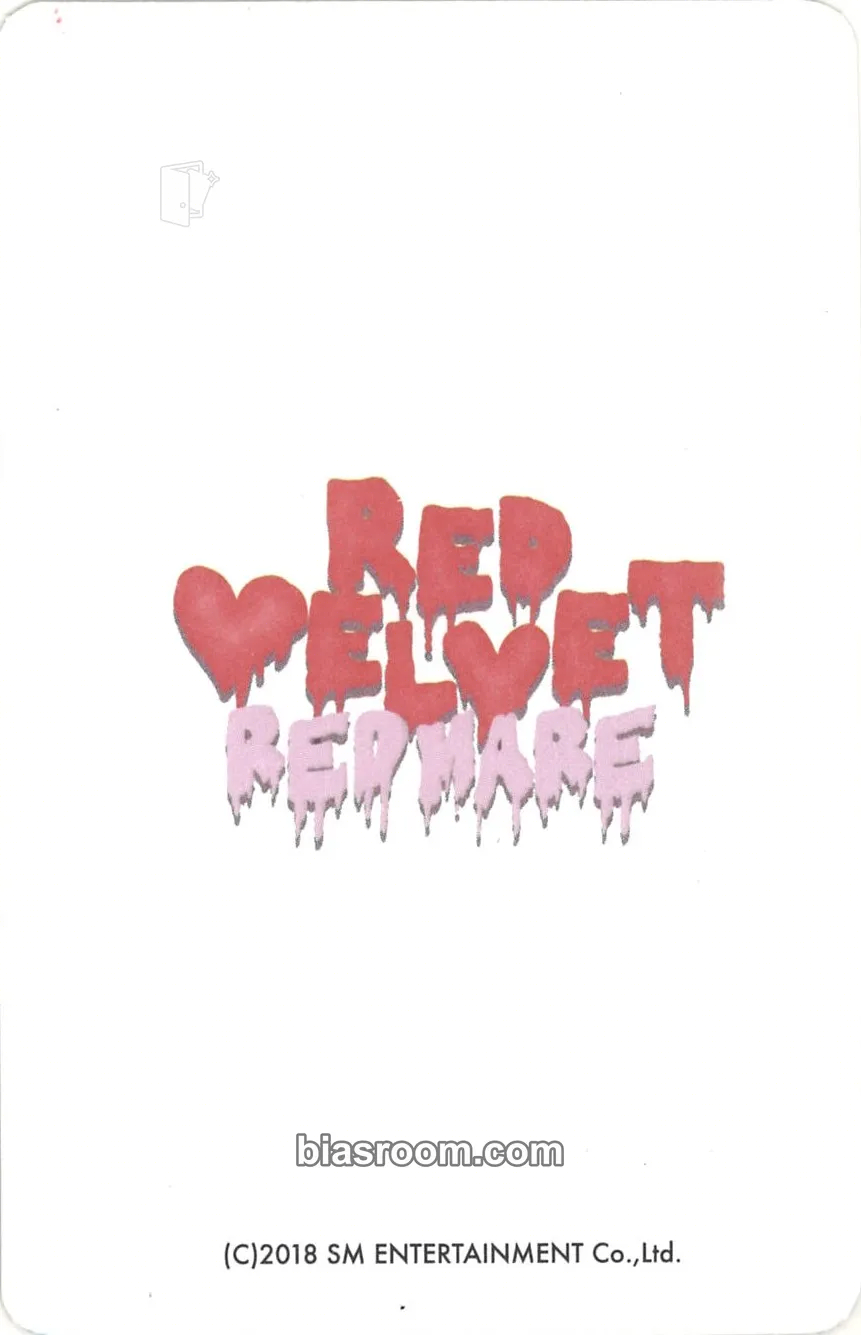Joy REDMARE: Red Velvet Second Concert Photocard - Red Velvet