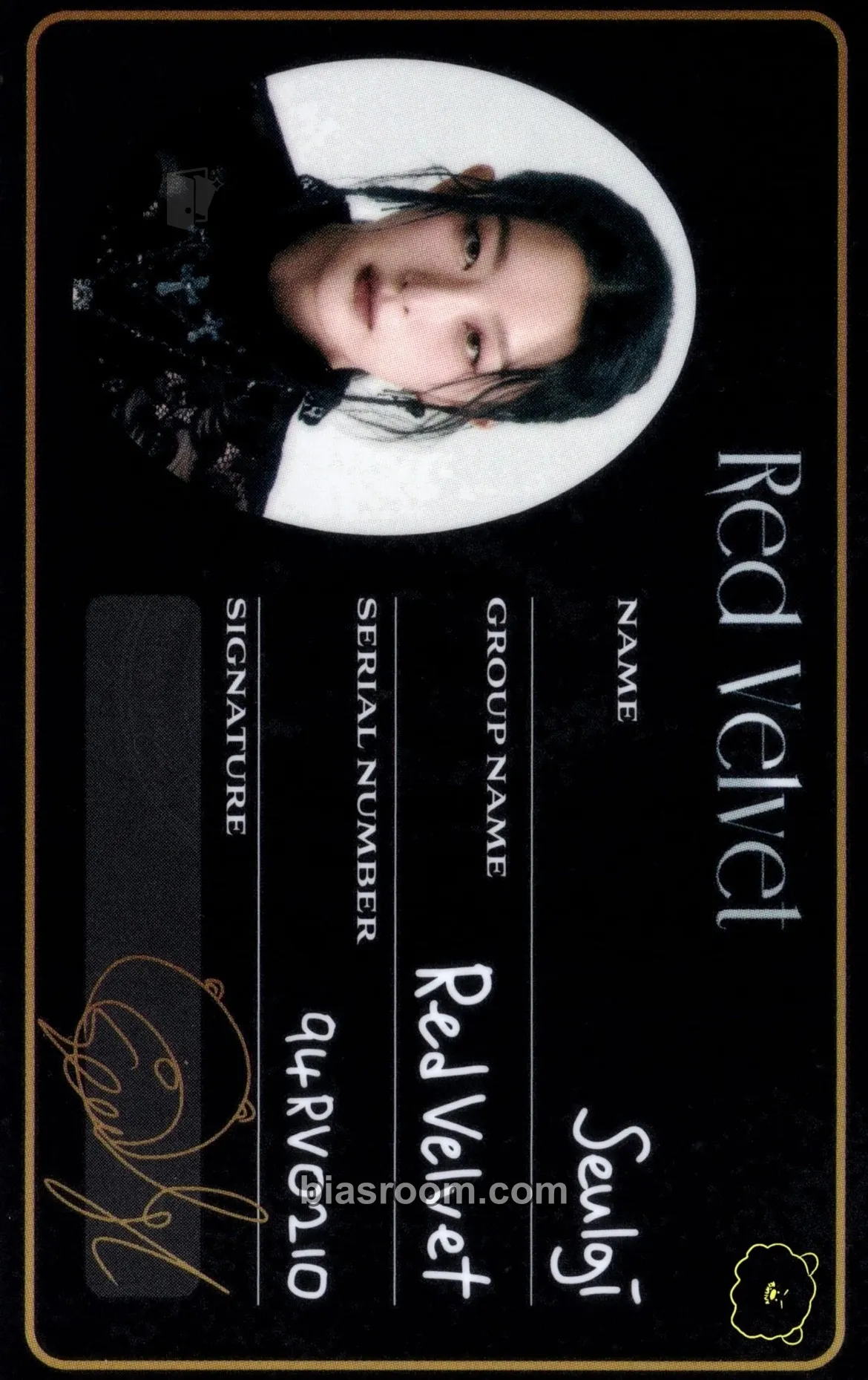 Seulgi Red Velvet 4th Concert : R to V Photocard - Red Velvet - Red Velvet K-pop photocard