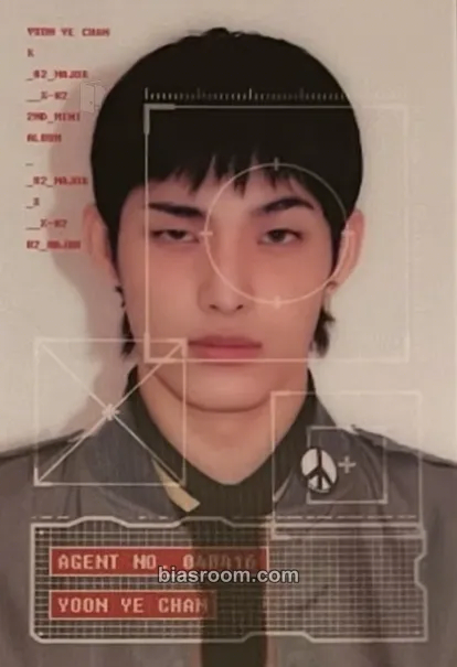 Yechan X-82 Photocard - 82Major - 82Major K-pop photocard