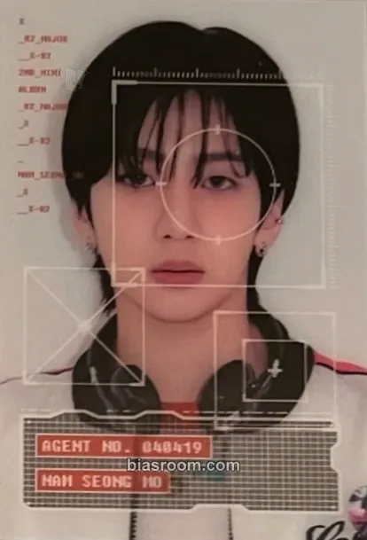 Seongmo X-82 Photocard - 82Major - 82Major K-pop photocard