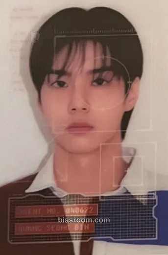 Seongbin X-82 Photocard - 82Major - 82Major K-pop photocard