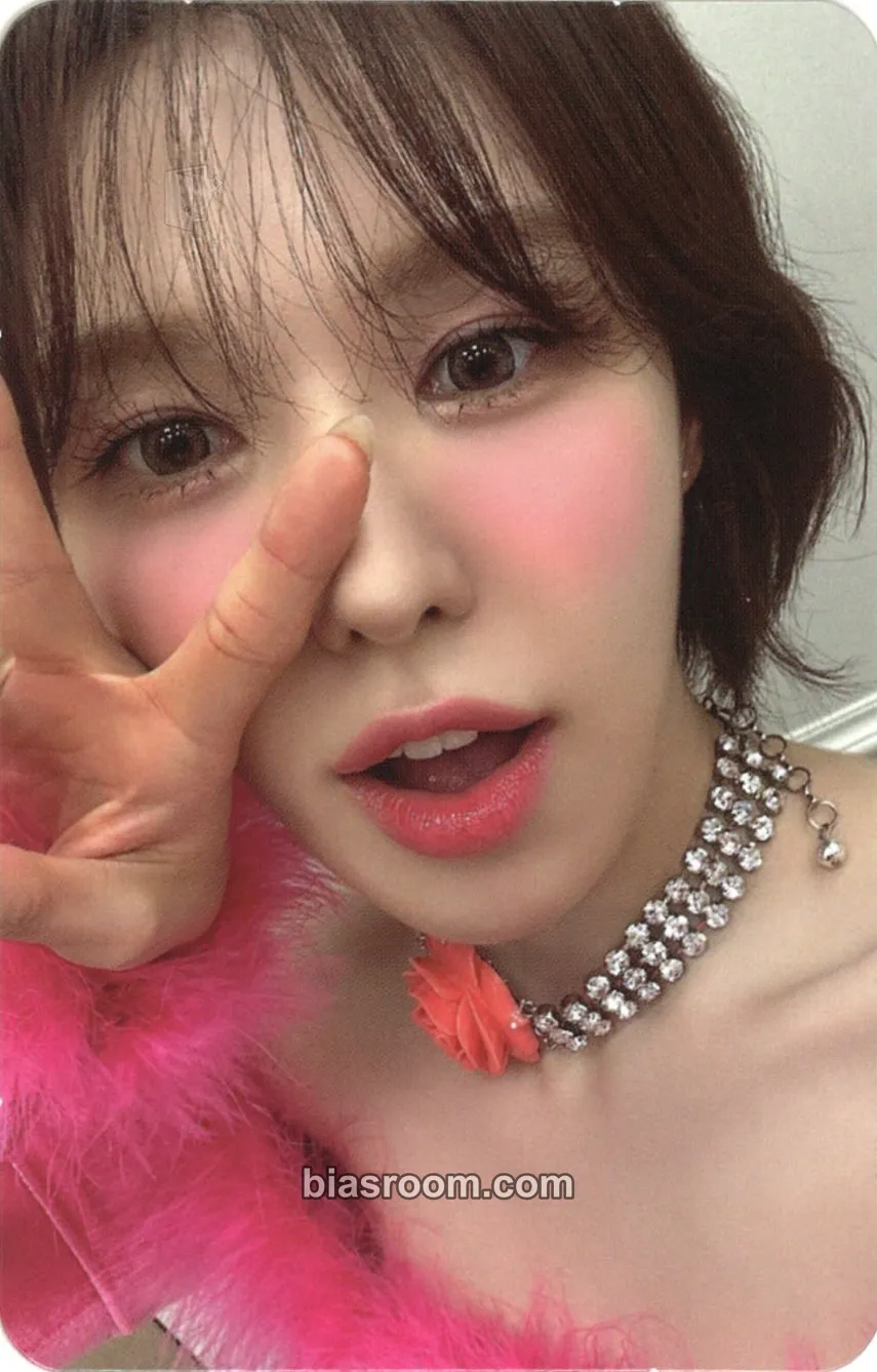 Wendy 2024 Season's Greetings Photocard - Red Velvet - Red Velvet K-pop photocard